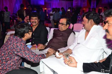 Celebs at Talasani Srinivas Yadav Daughter Wedding Reception